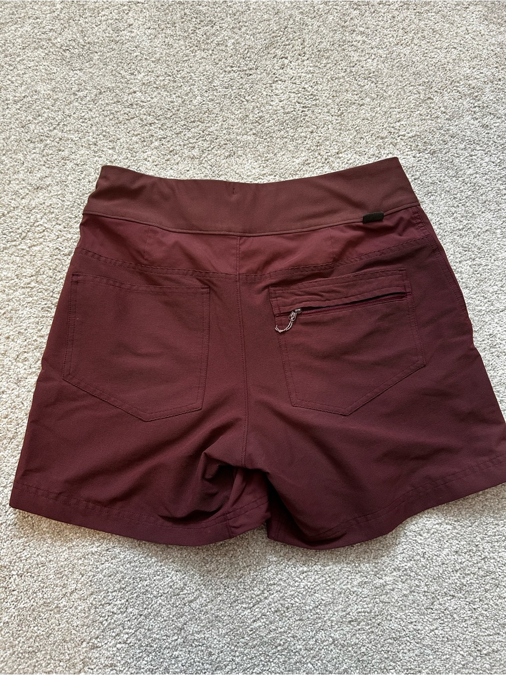 REI Hiking Shorts Women's Maroon Active Size 6 EUC - Picture 8 of 12